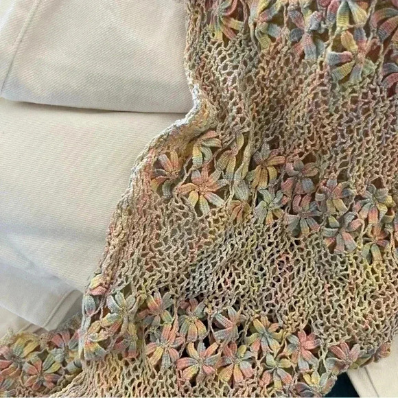 Crotchet midi see through dress no tags - Picture 7 of 8